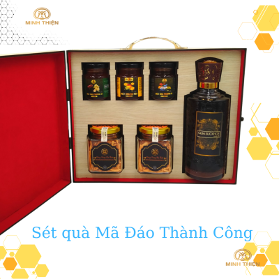 Set quà mã đáo thành công