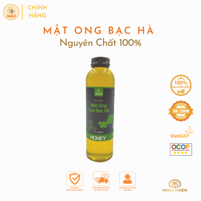 Mật ong hoa bạc hà 500ml