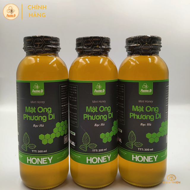 Mật ong hoa bạc hà 300ml