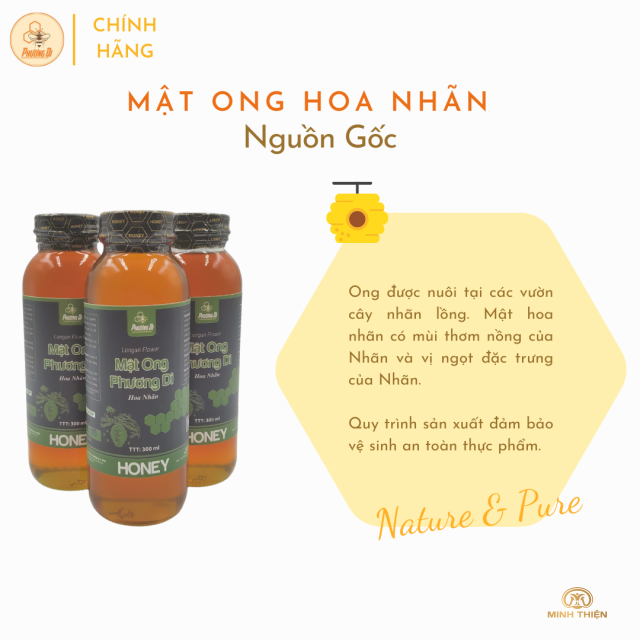 Mật ong hoa nhãn 300ml