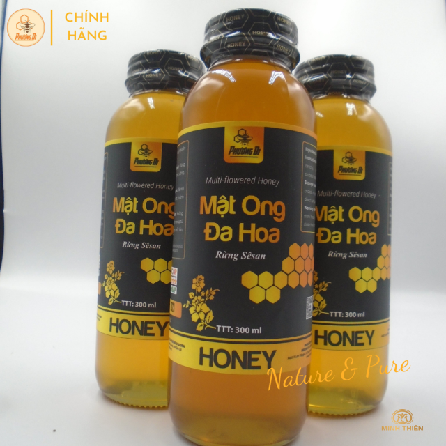 Mật ong đa hoa rừng sê san 300ml