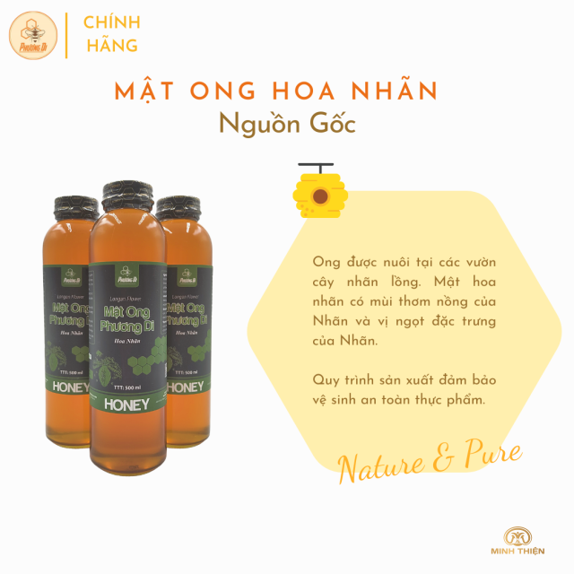 Mật ong hoa nhãn 500ml