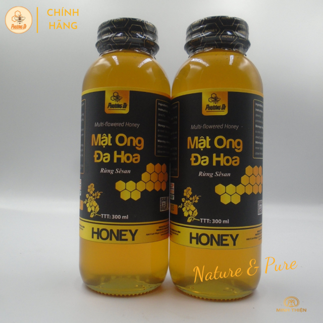 Mật ong đa hoa rừng sê san 300ml