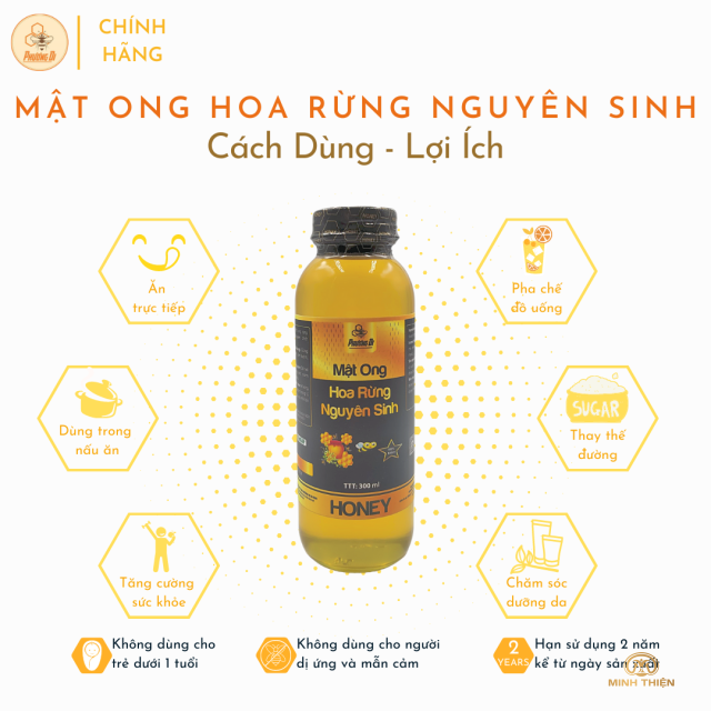 Mật ong rừng nguyên sinh 300ml