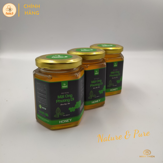 Mật ong hoa bạc hà 180ml