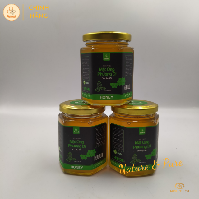 Mật ong hoa bạc hà 180ml