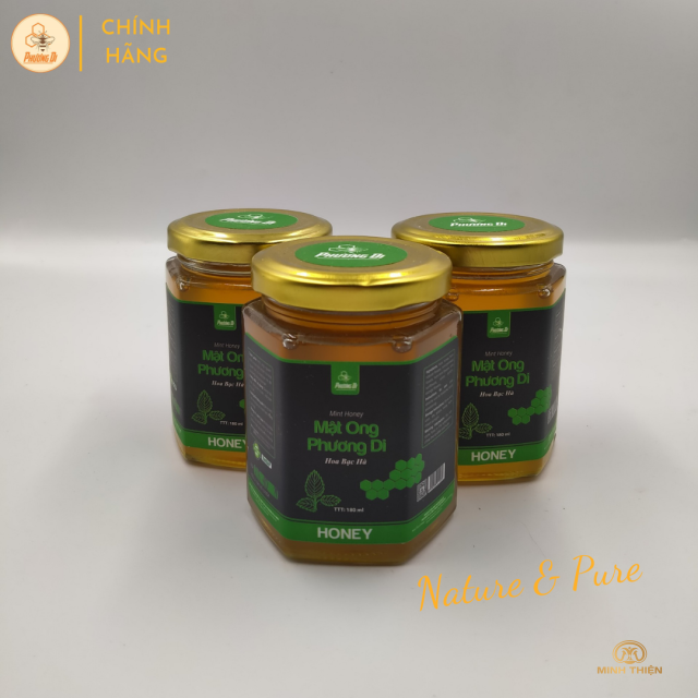 Mật ong hoa bạc hà 180ml