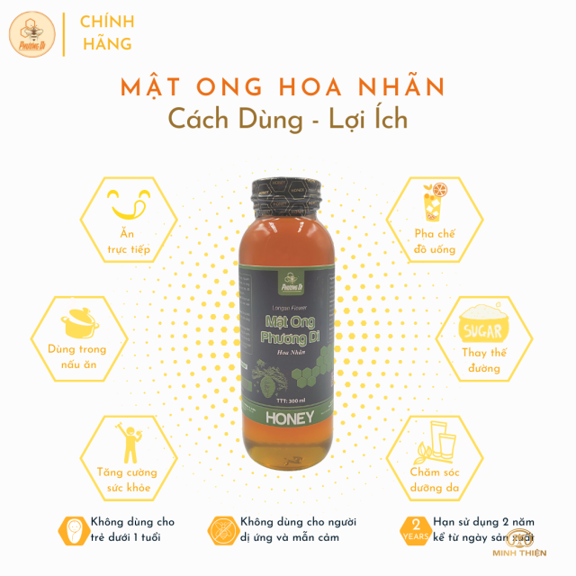 Mật ong hoa nhãn 300ml