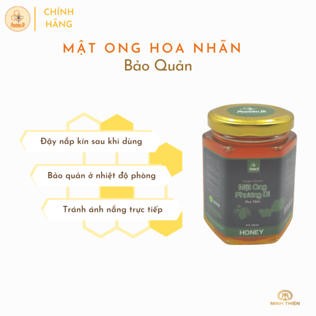 Mật ong hoa nhãn 180ml