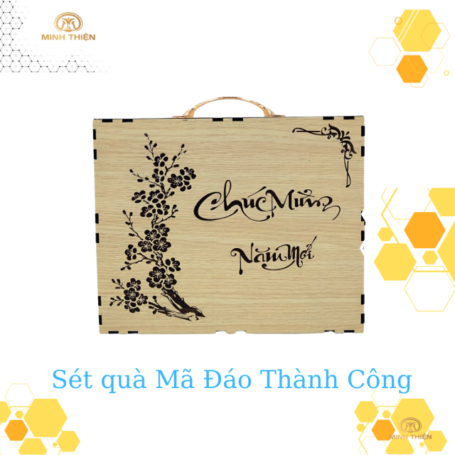 Set quà mã đáo thành công
