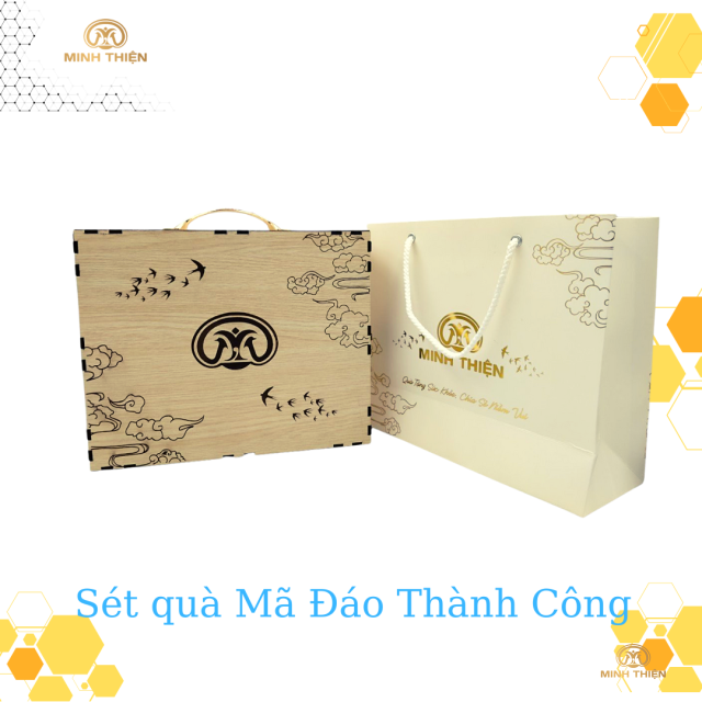 Set quà mã đáo thành công