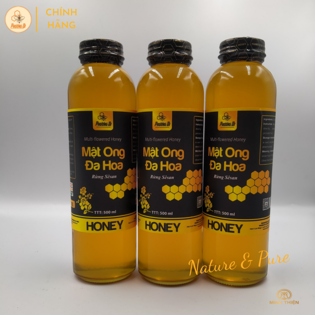 Mật ong đa hoa rừng sê san 500ml