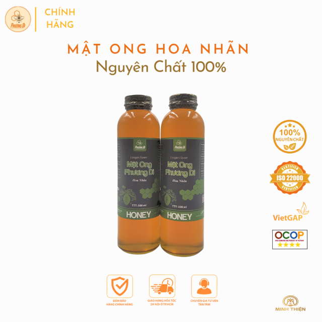 Mật ong hoa nhãn 500ml