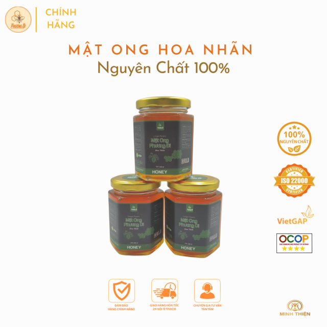 Mật ong hoa nhãn 180ml