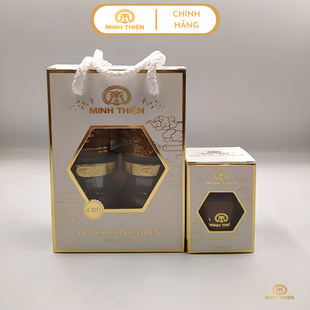 Yến chưng nhân sâm hộp 6 hủ