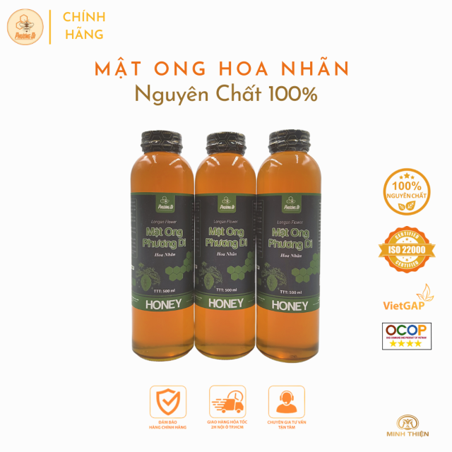 Mật ong hoa nhãn 500ml