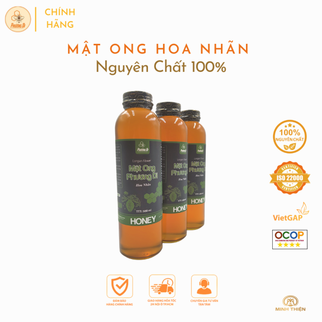 Mật ong hoa nhãn 500ml
