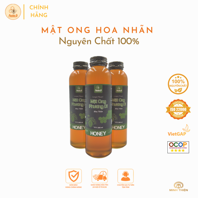 Mật ong hoa nhãn 500ml